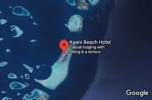 kaani beach map