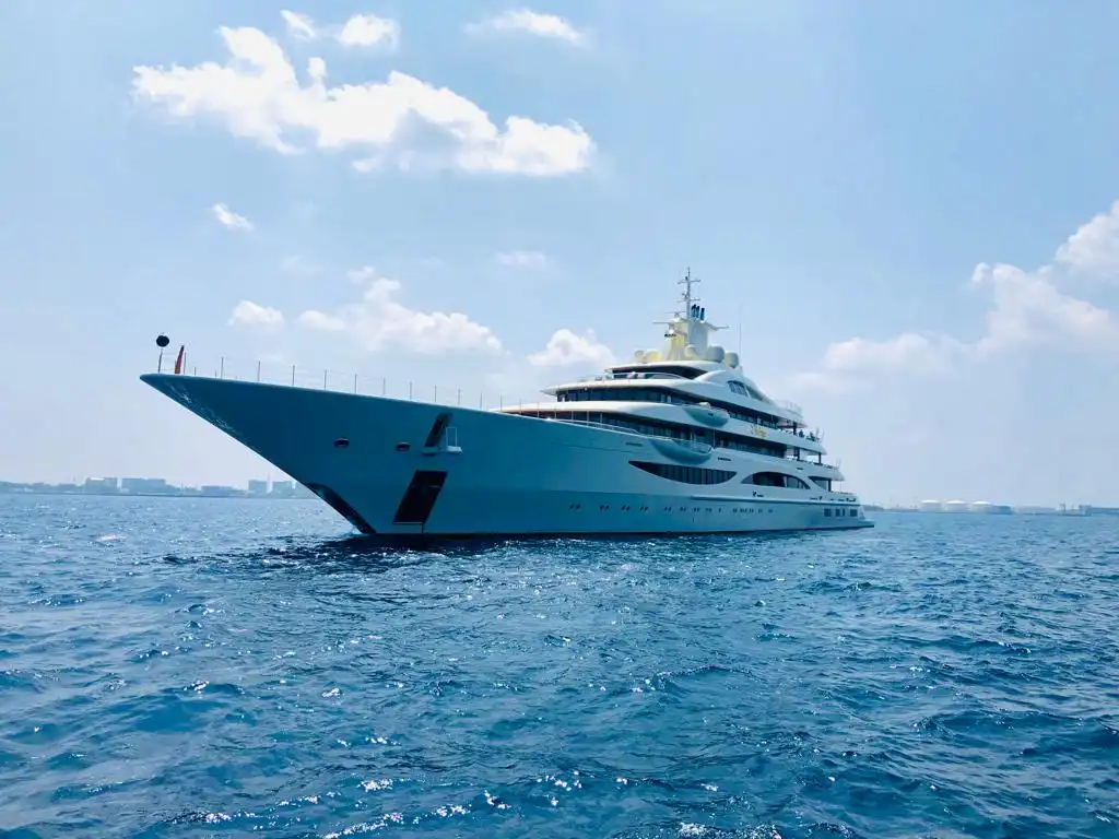 Liveaboard dive vessels in the Maldives