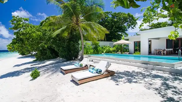 Amilla Fushi Maldives island pool villa