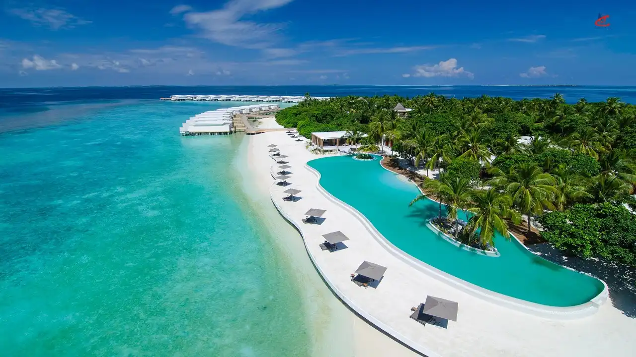 Amilla Fushi Maldives island Resort pool