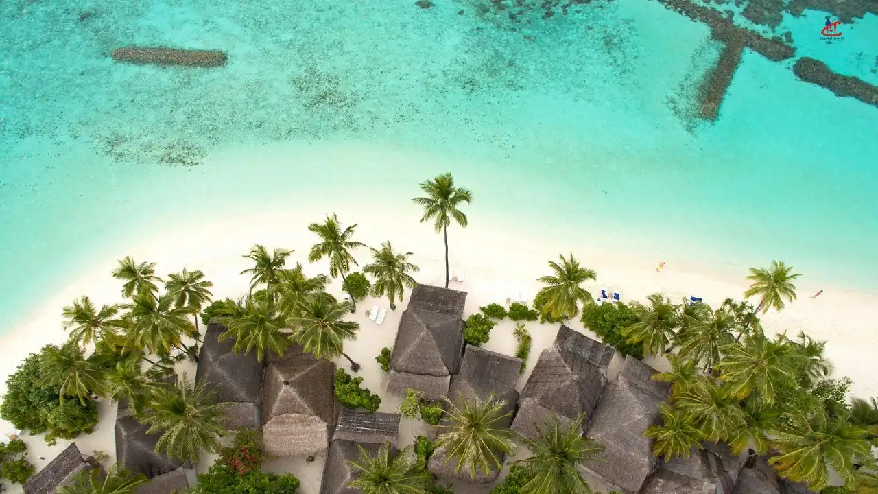Angaga Island Resort Spa beach