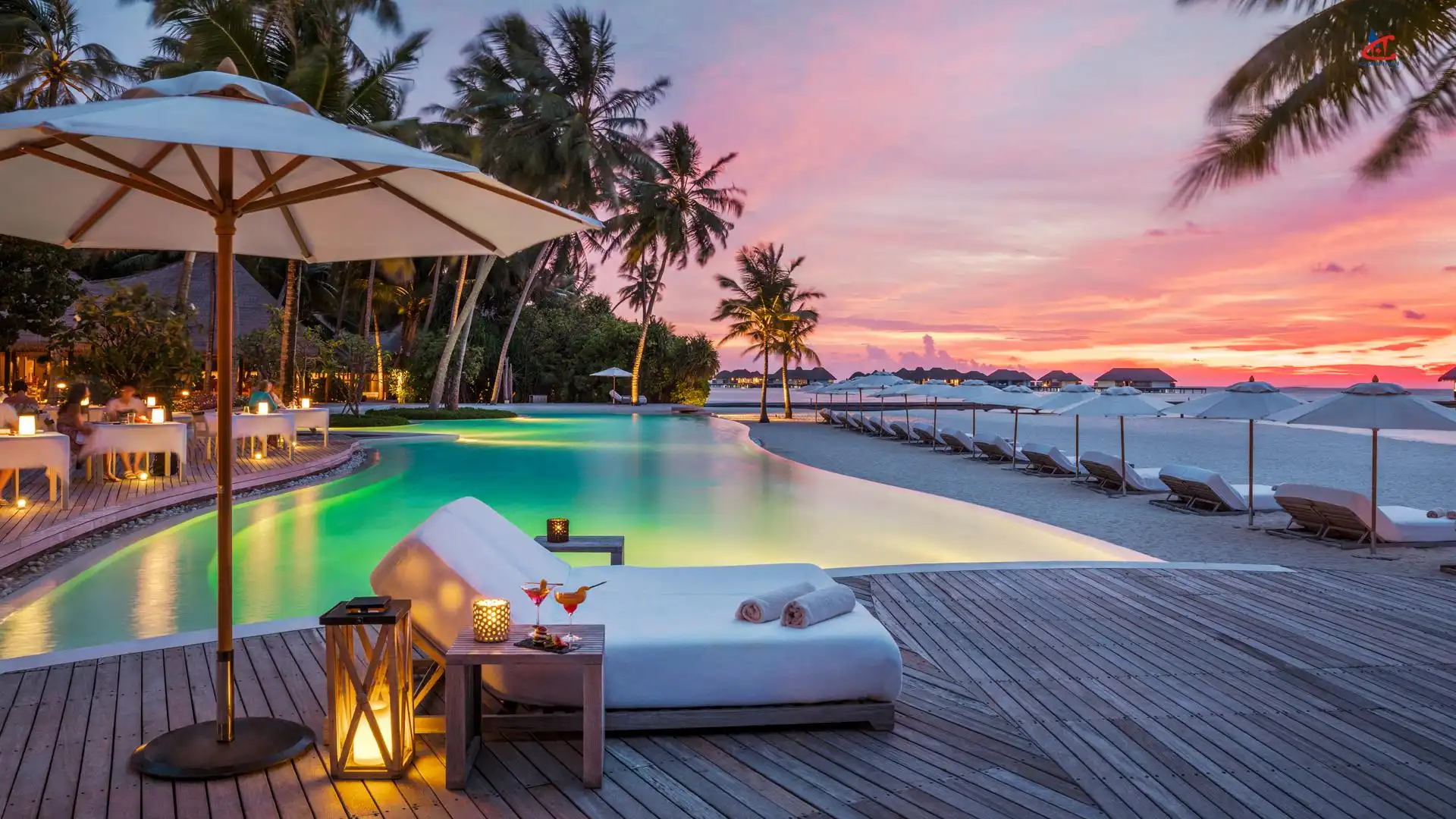 COMO Maalifushi Island Resort Maldives pool
