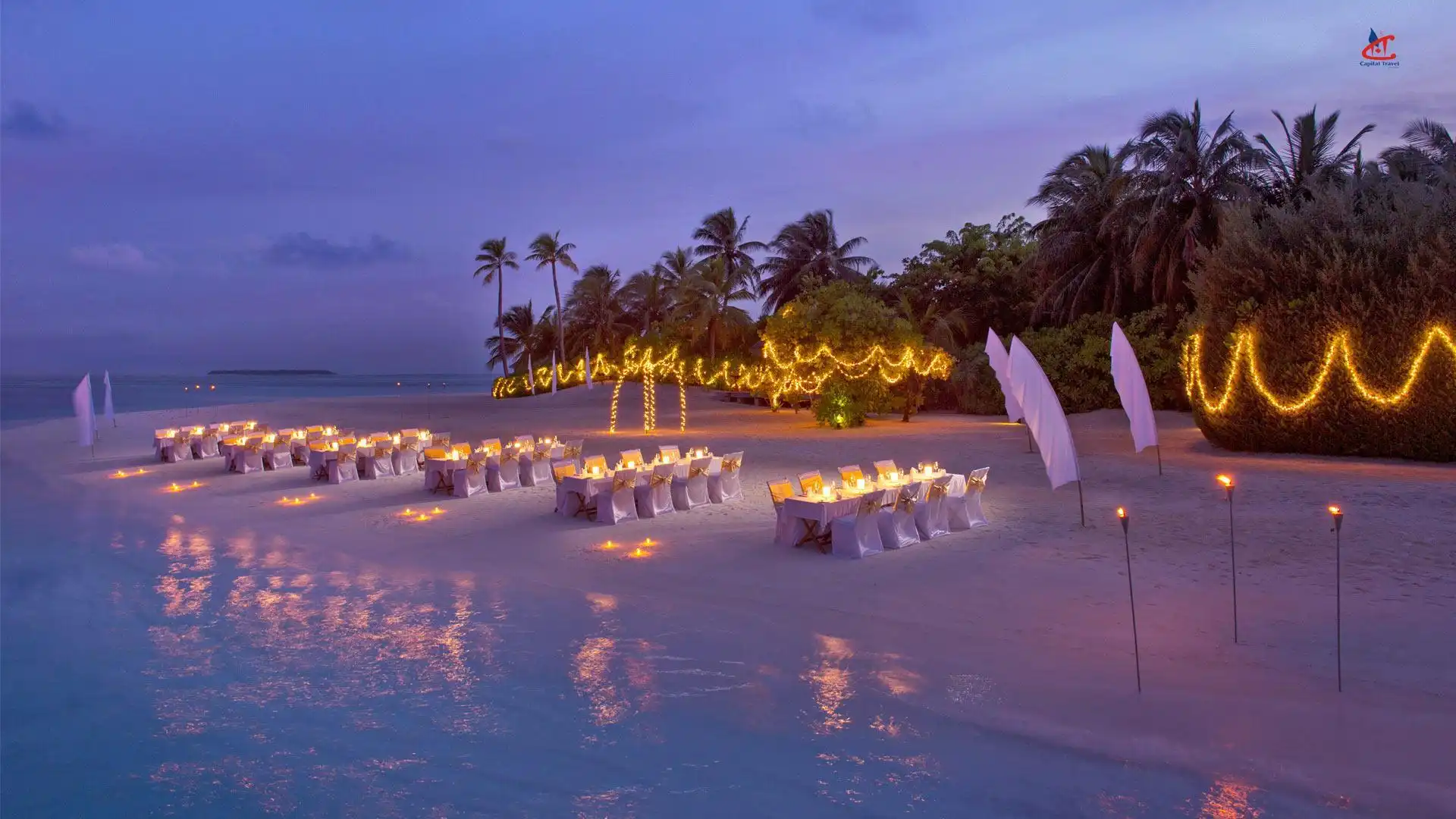 Conrad Maldives Rangali Island Resort Dinner
