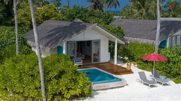Cora Cora Maldives Beach Pool Room