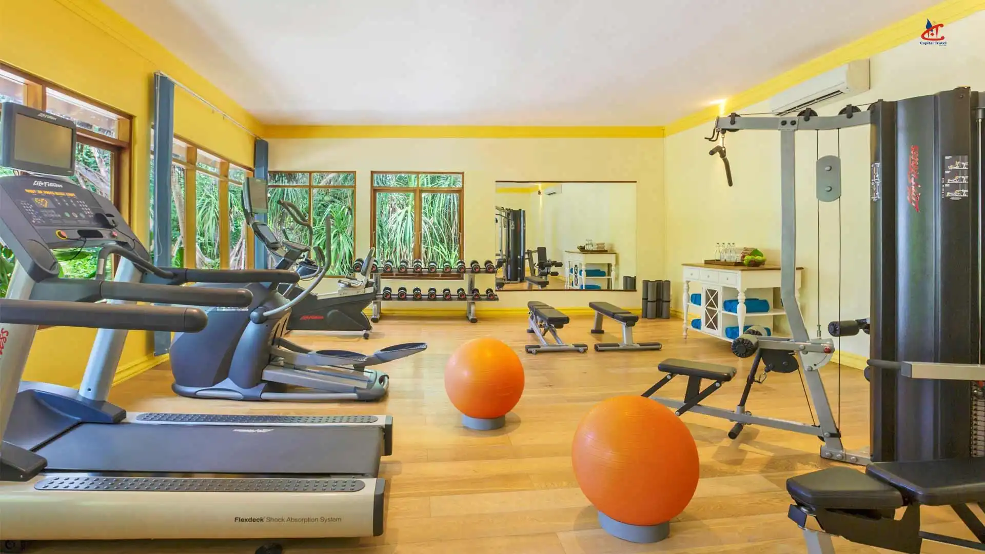 Dusit Thani Maldives Island Resort gym