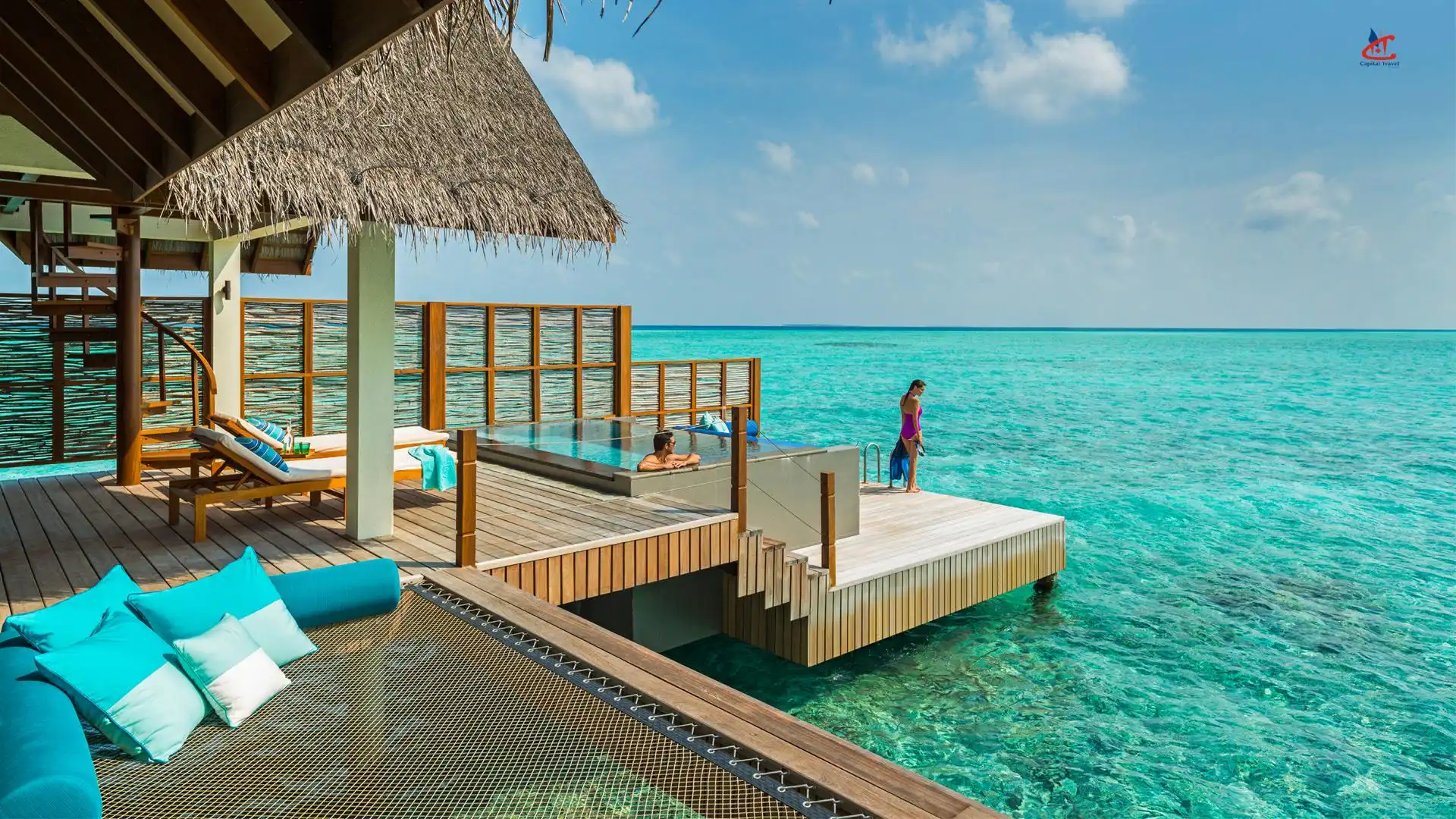 Four Seasons Maldives Landaa Giraavaru Sunset Water Villa