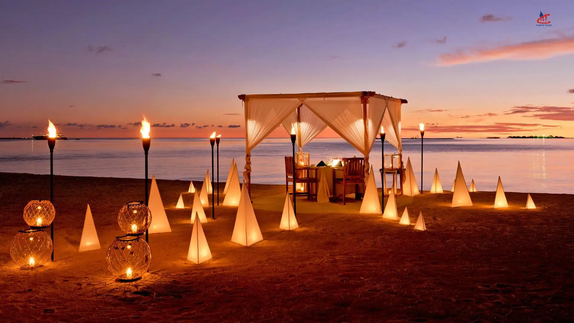 Grand Park Kodhipparu Maldives Island Dinner