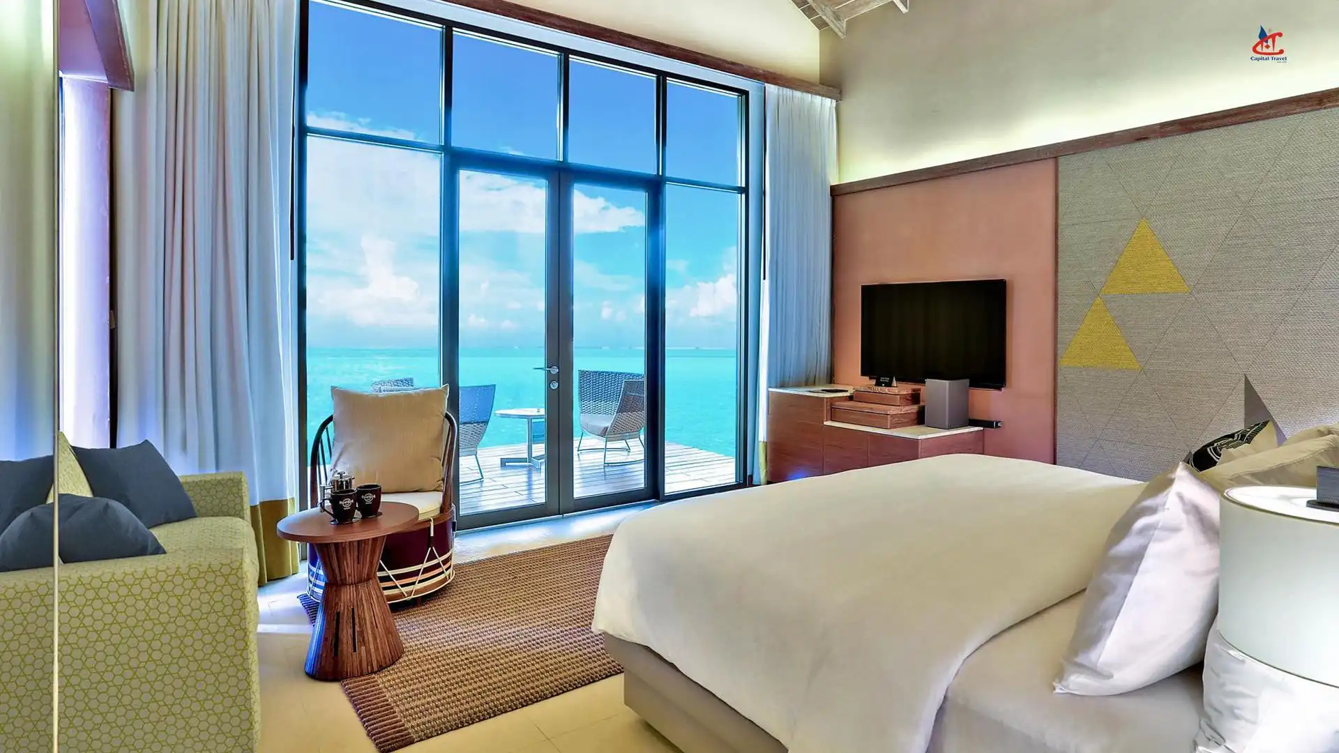 Hard Rock Hotel Maldives Pletinum Water Villa