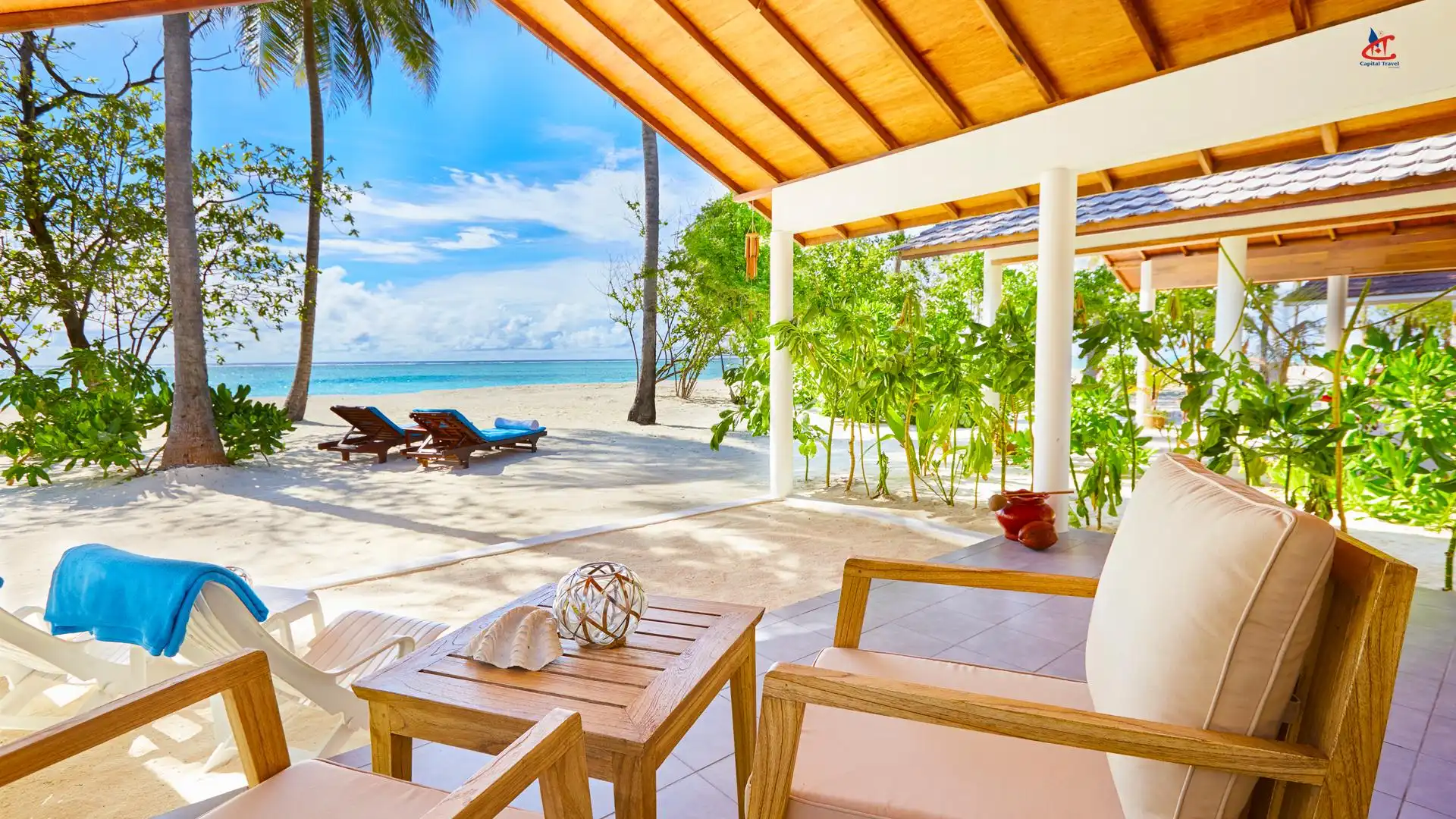 Innahura Maldives Resort Sunris Beach Bangalow