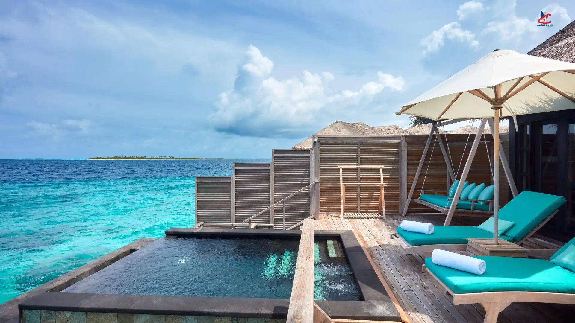 JA Manafaru Maldives Island Resort Sunrise Water Villa