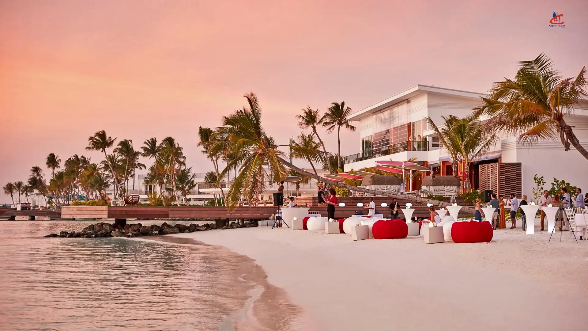 Jumeirah Olhahali Island Maldives five star hotel