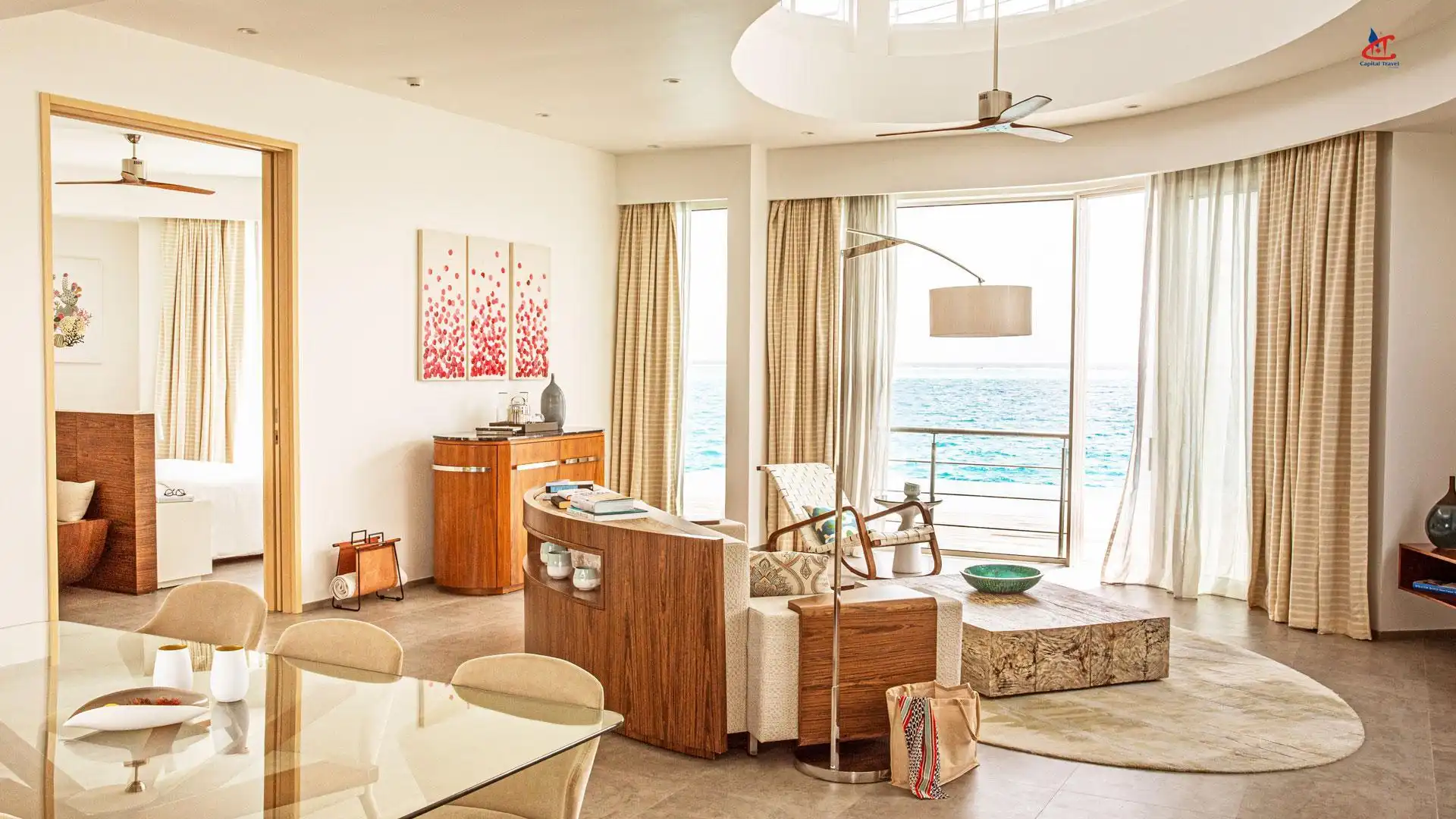 Jumeirah Olhahali Island Maldives Water Villa Pool