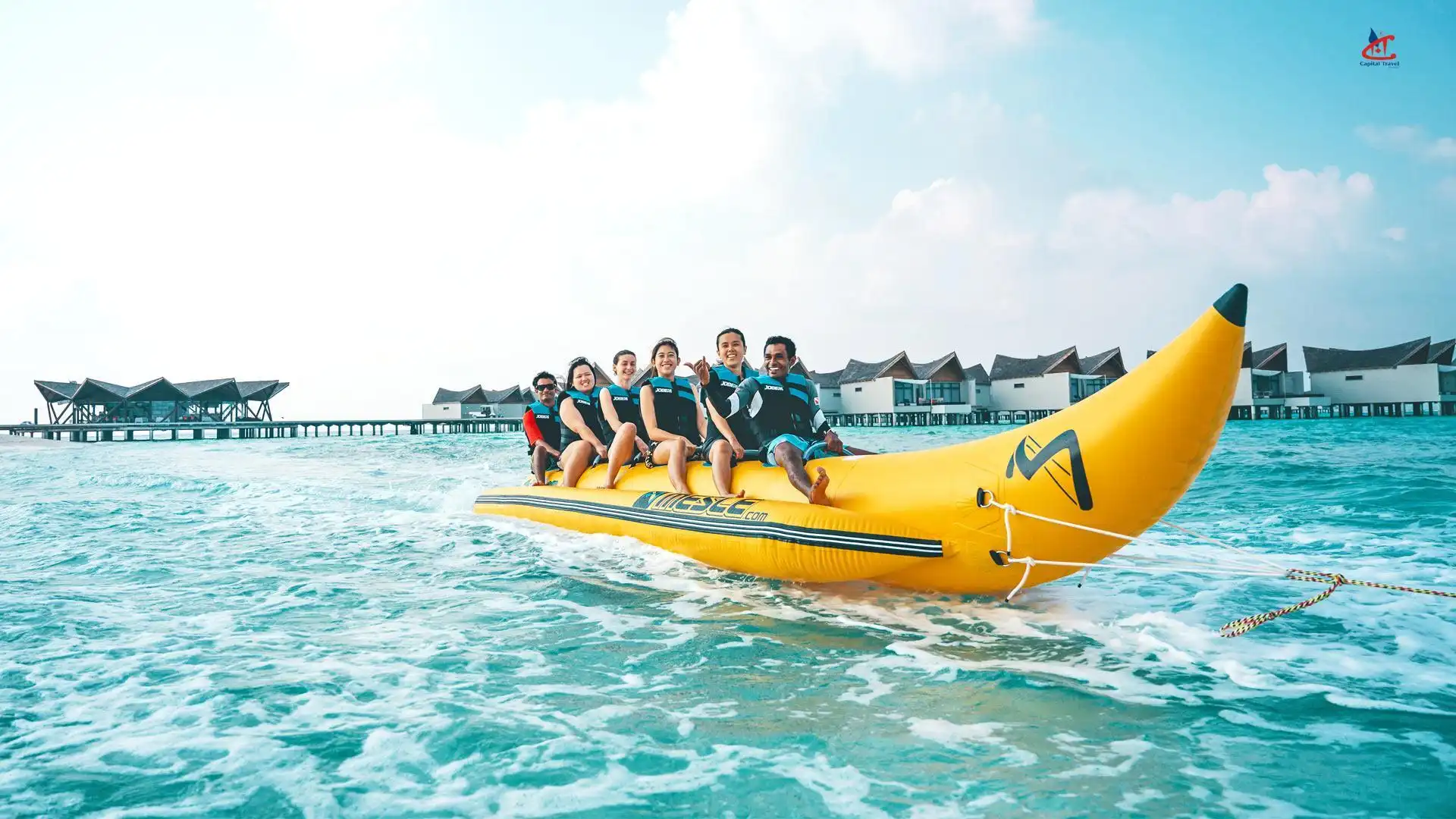 Movenpick Resort Kuredhivaru Maldives Banana Ride