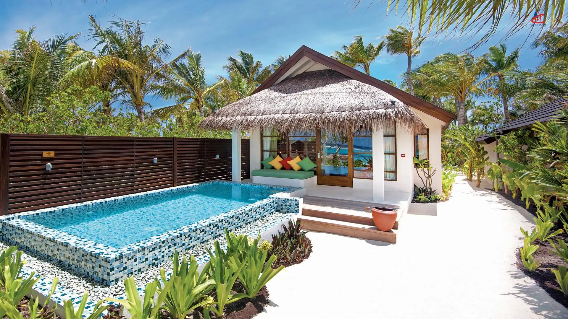 OBLU SELECT Sangeli Maldives Beach Villa Pool