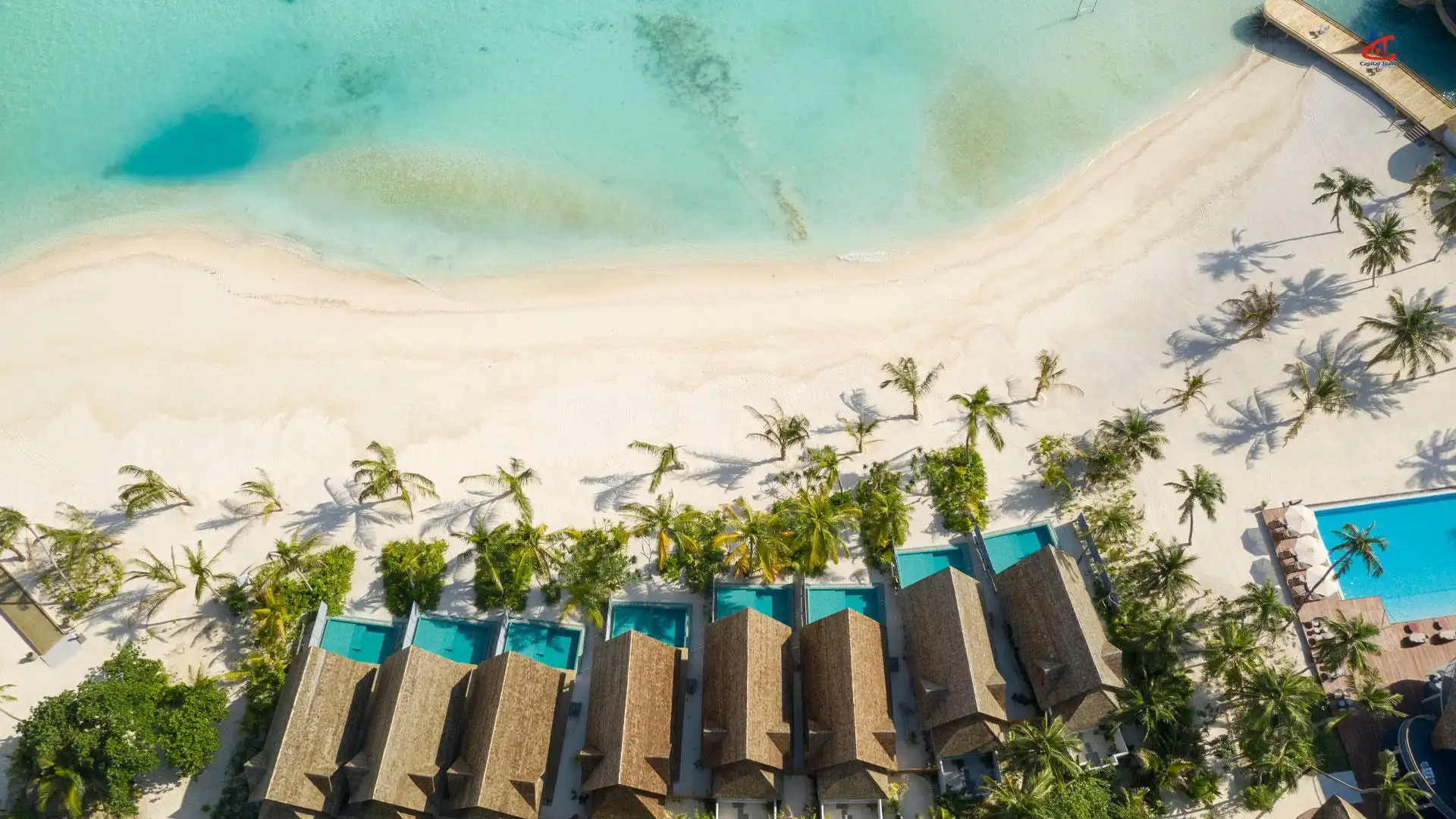 Outrigger Maldives Maafushivaru Resort Beach