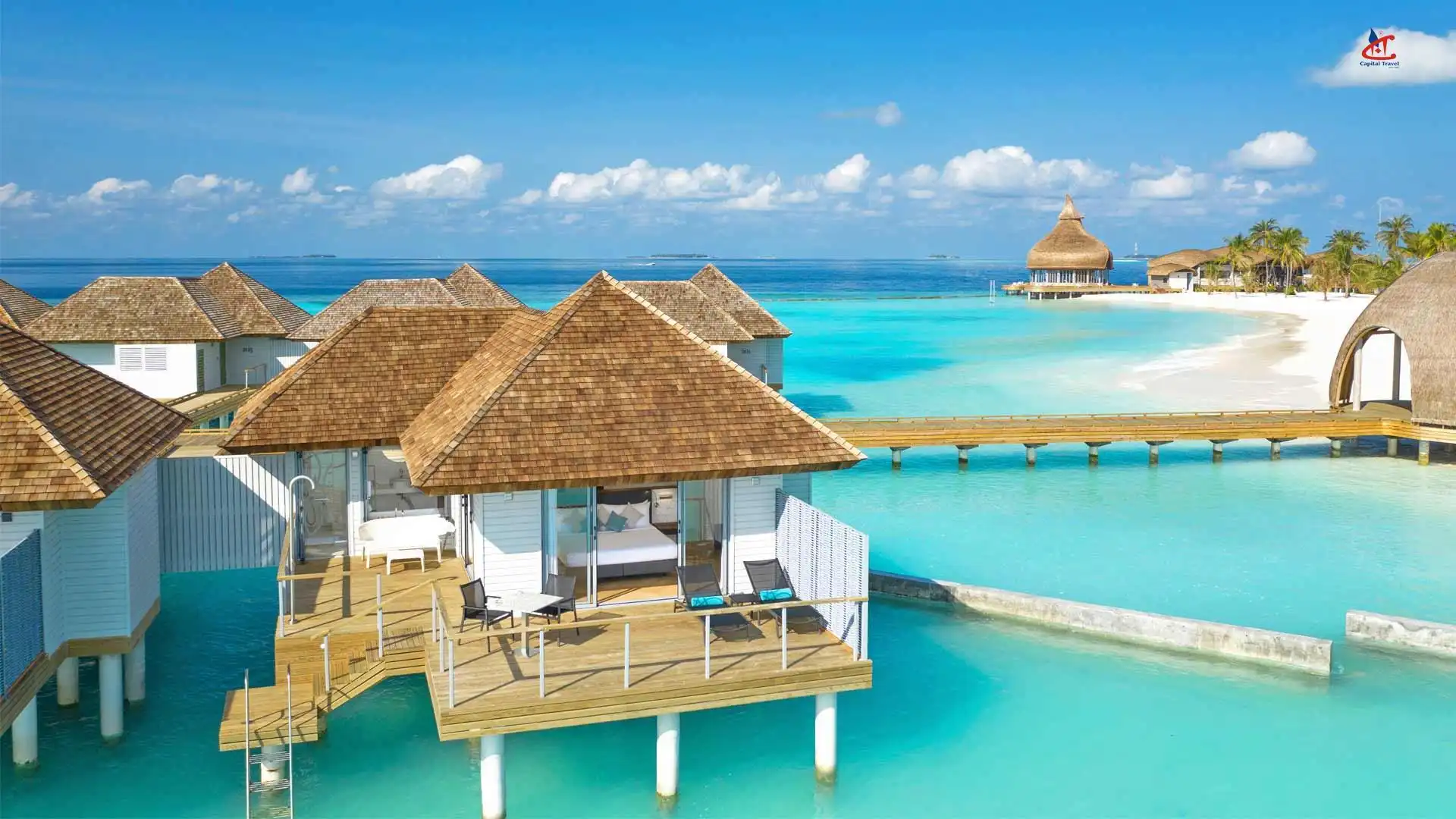 Outrigger Maldives Maafushivaru Resort Over Water Villa