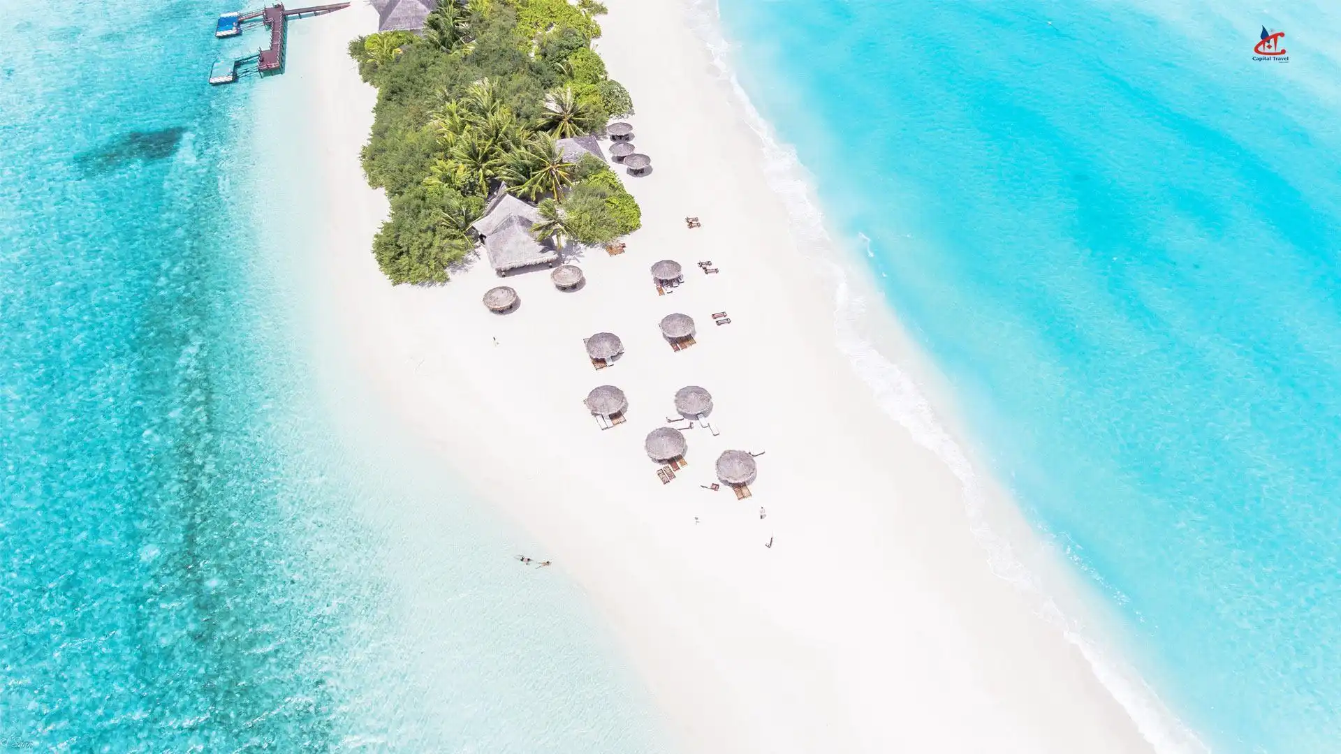 Palm Beach Island Resort and Spa Maldives Beach