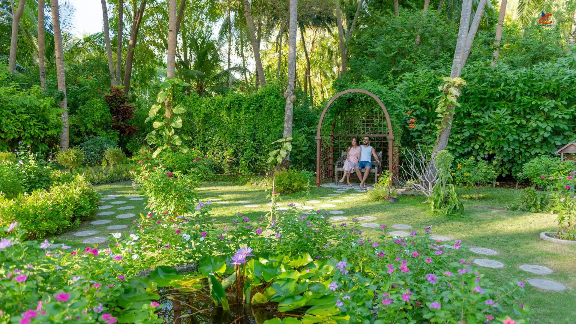 Royal Island Premium All Inclusive Resort Maldives garden
