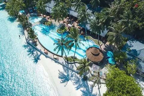 Royal Island Premium All Inclusive Resort Maldives Pool Baa Atoll