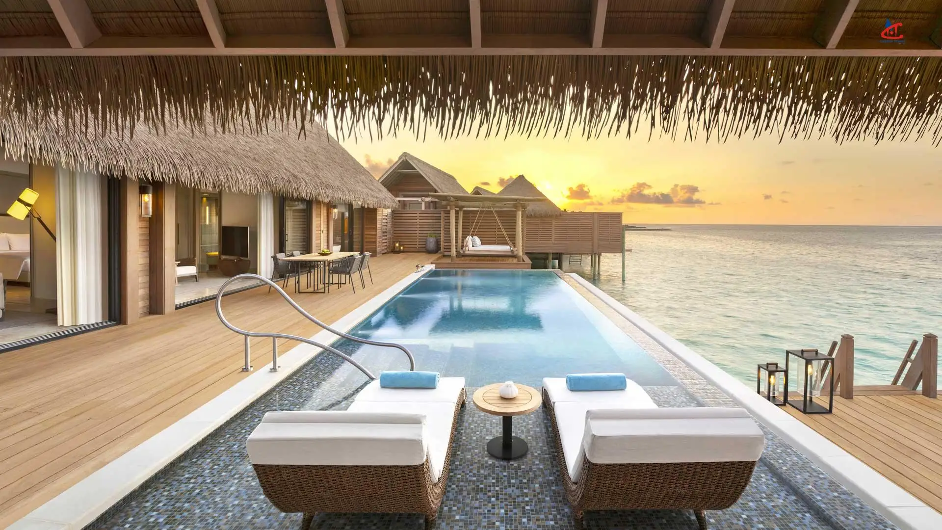Waldorf Astoria Maldives Ithaafushi Over Water Pool Villa1