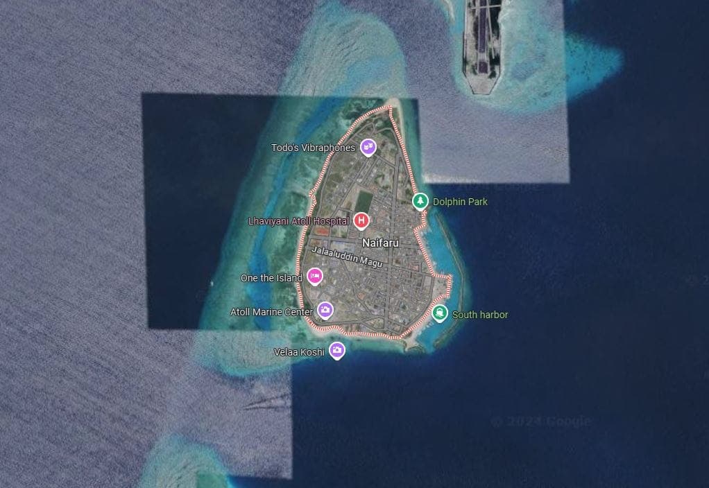 lhaviyani Naifaru island