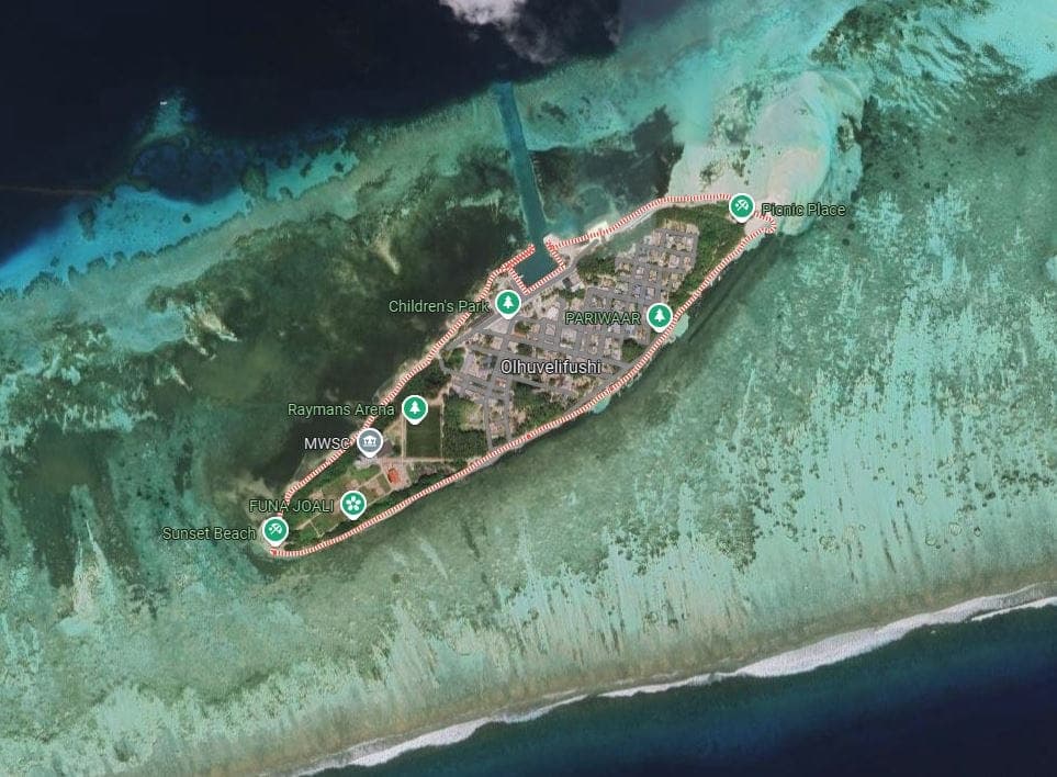 lhaviyani Olhuvelifushi island