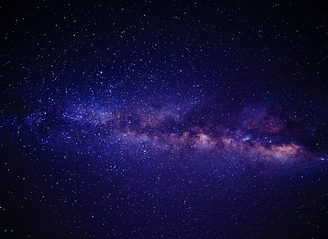 Stargazing on the Maldives Beach