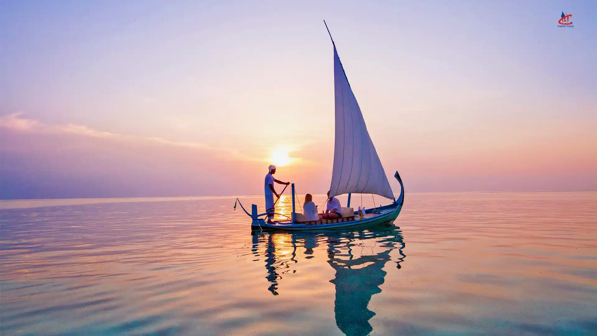 Ride a Dhoni (Traditional Maldivian Boat)