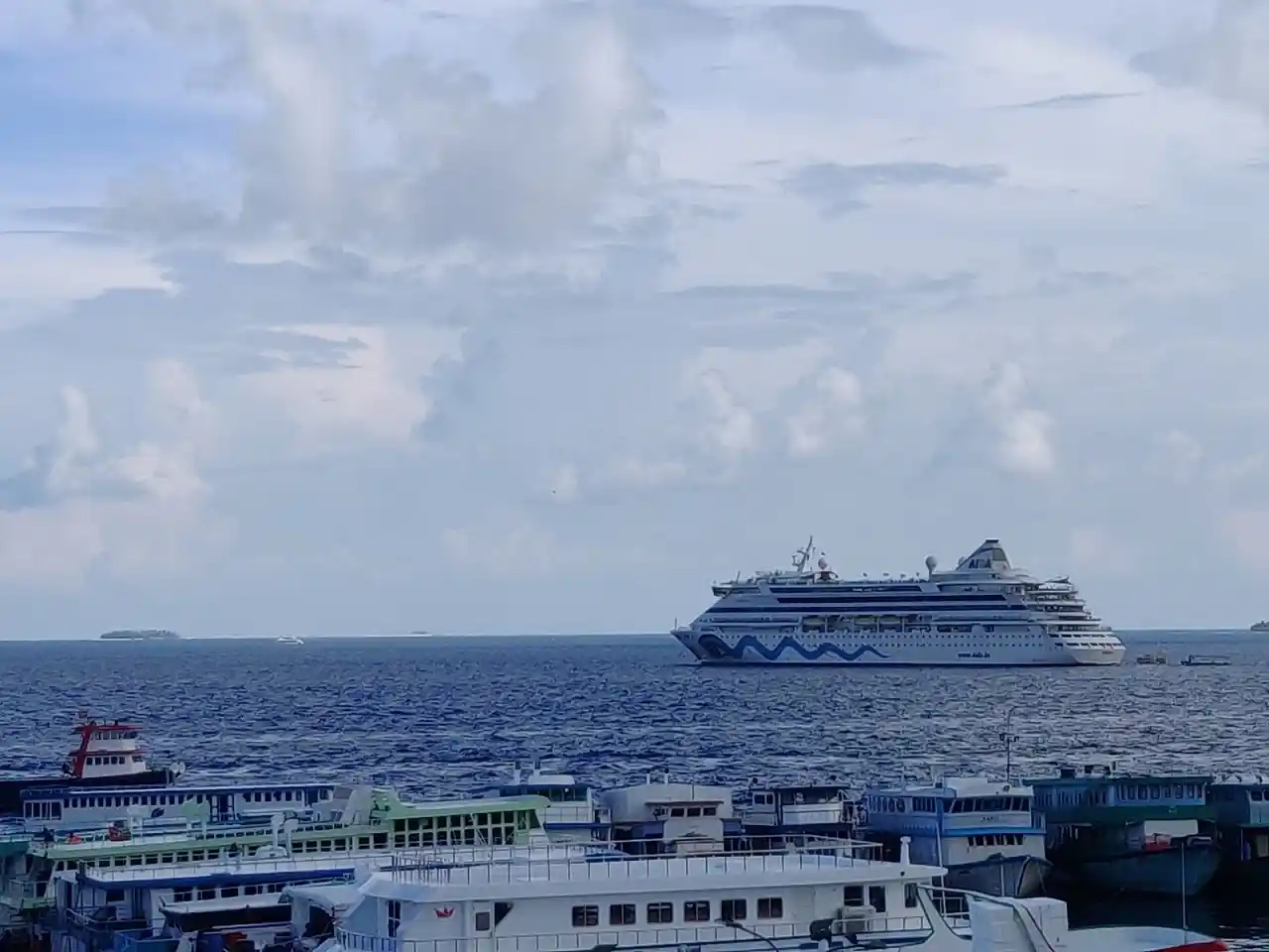 maldives cruise arrivals