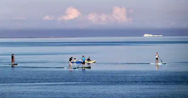 Try Stand-Up Paddleboarding