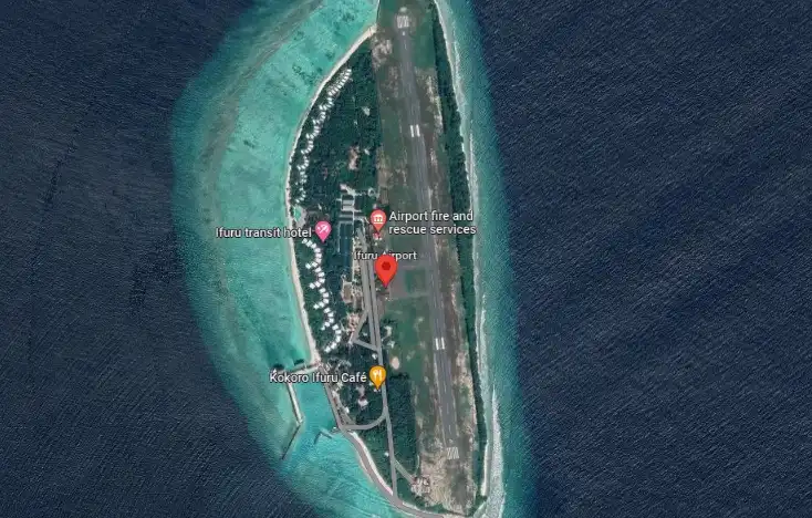 Ifuru airport Maldives