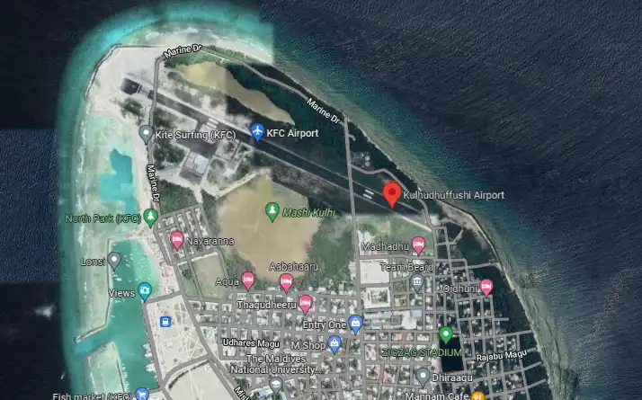 Kulhudhuffushi airport Maldives