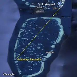 adaaran rannalhi maldives airport transfers