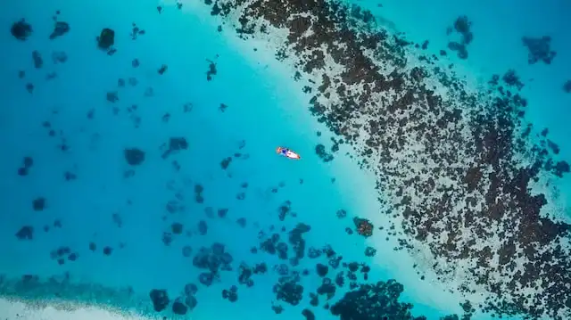 corals lagoons in maldives