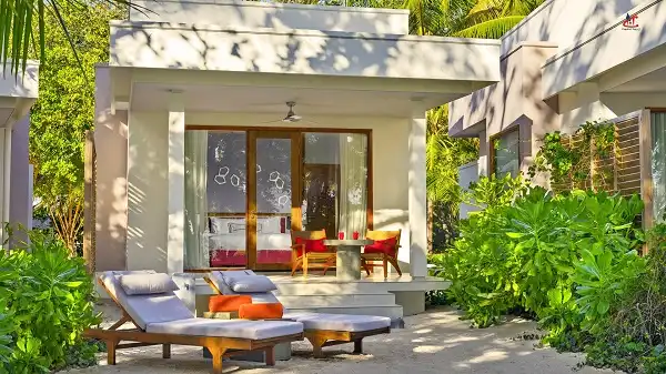 Dhigali Maldives beach villa