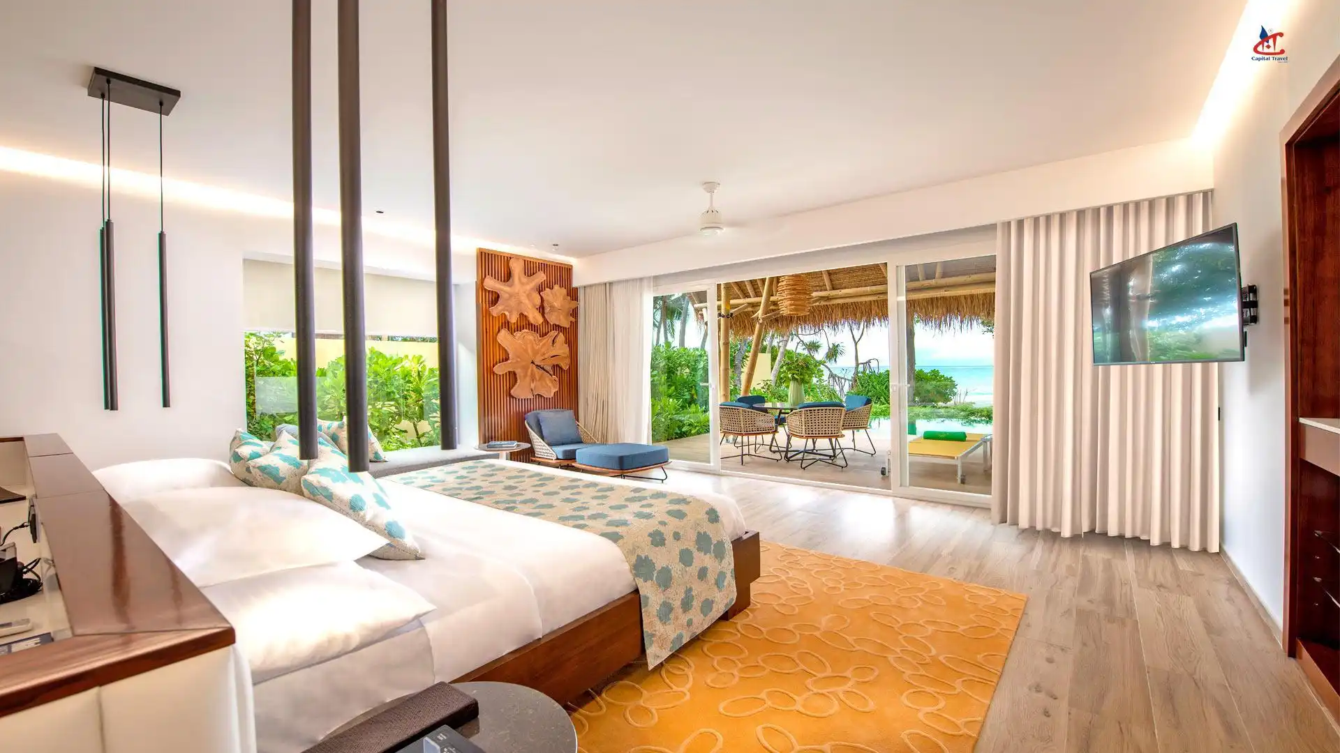 Emerald Maldives Resort & Spa beach pool villa