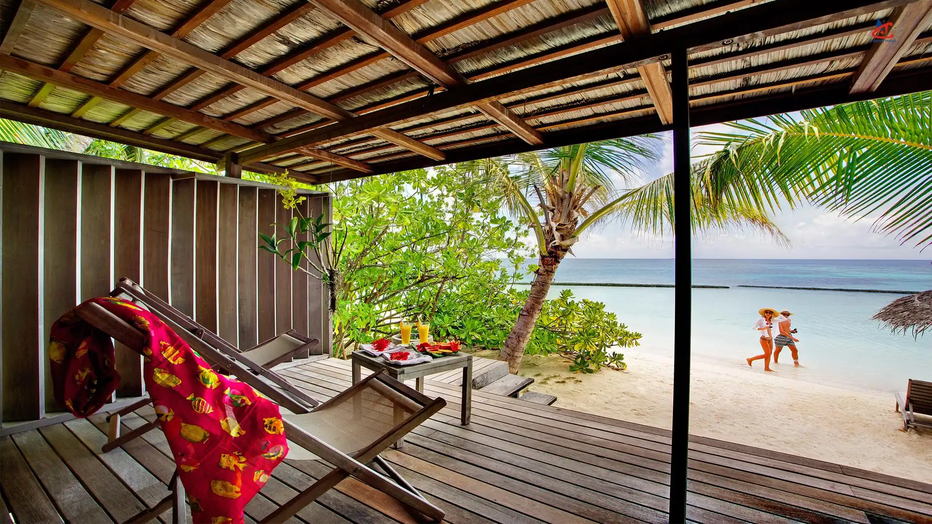 Gangehi Maldives beach villa