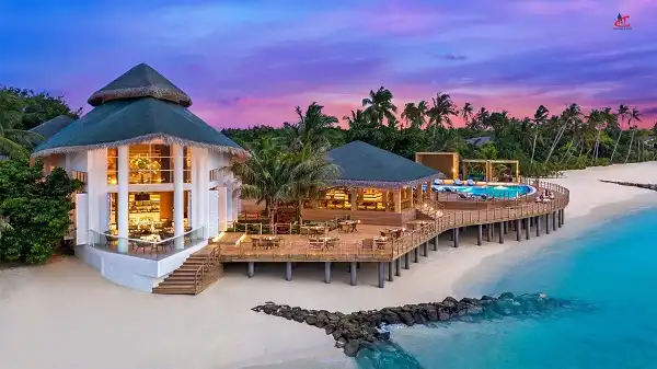 JW Marriott Maldives  island beach