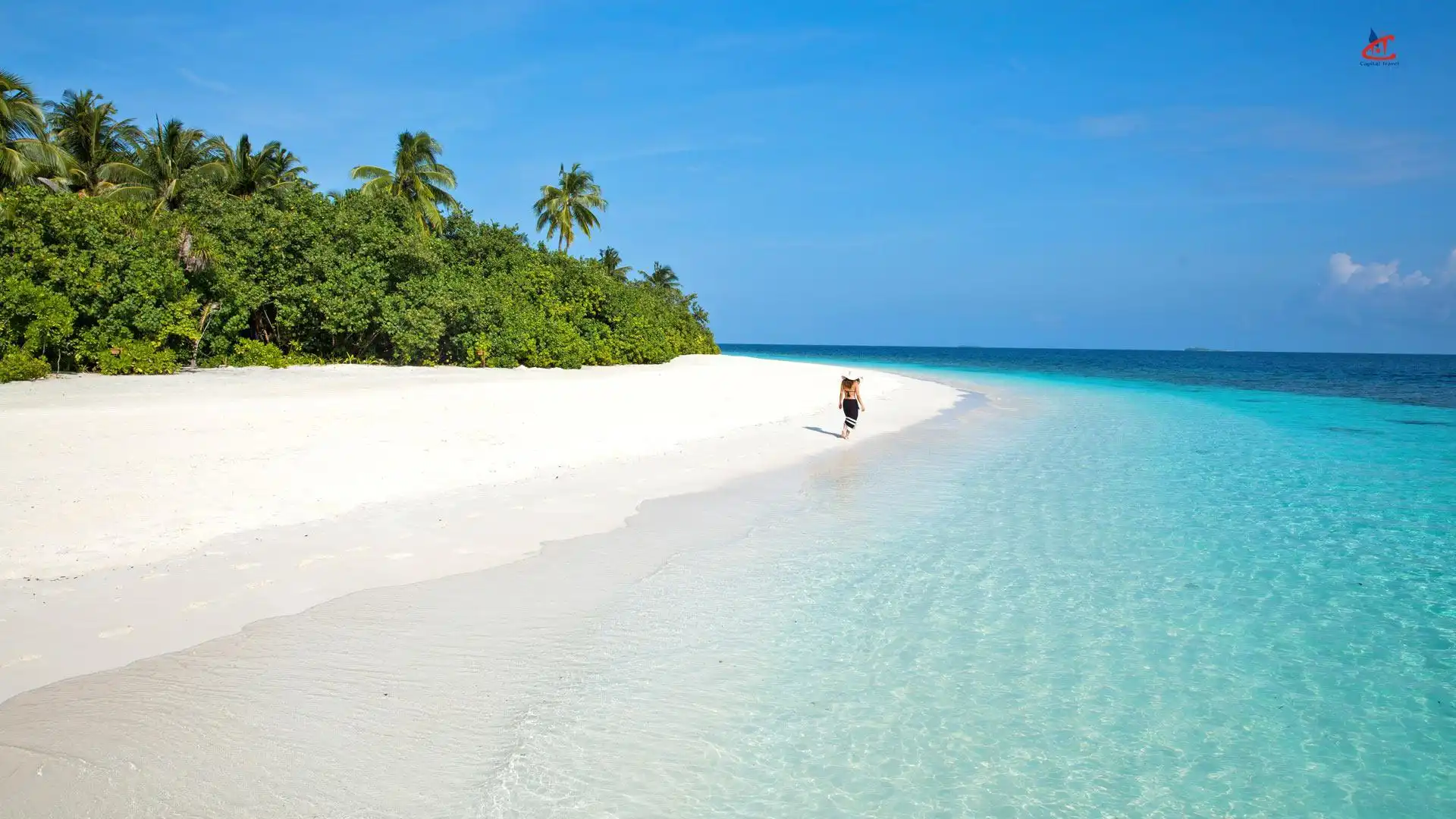 Outrigger Konotta Maldives resort beach