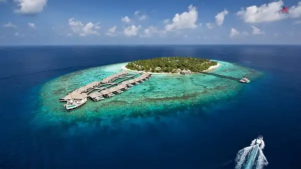 Outrigger Konotta Maldives island beach