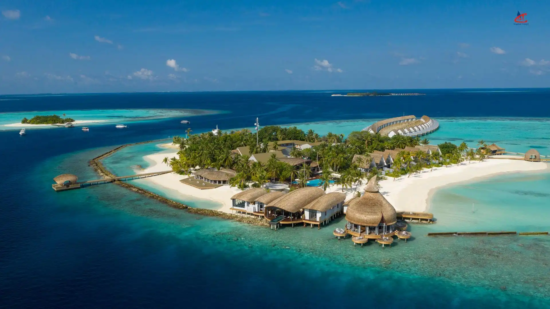 Outrigger Maldives Maafushivaru Resort ocean