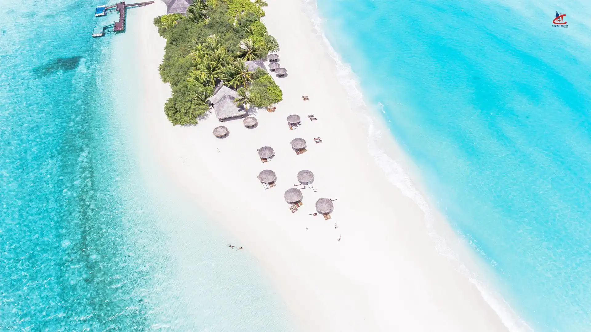 Palm Beach Island Resort & Spa Maldives beach