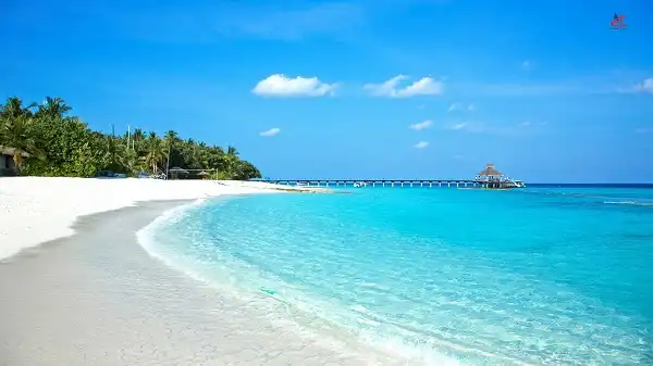 Reethi Beach Resort island beach