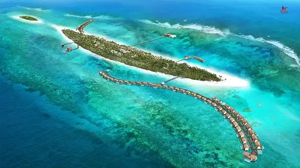 The Residence Maldives at Falhumaafushi island beach