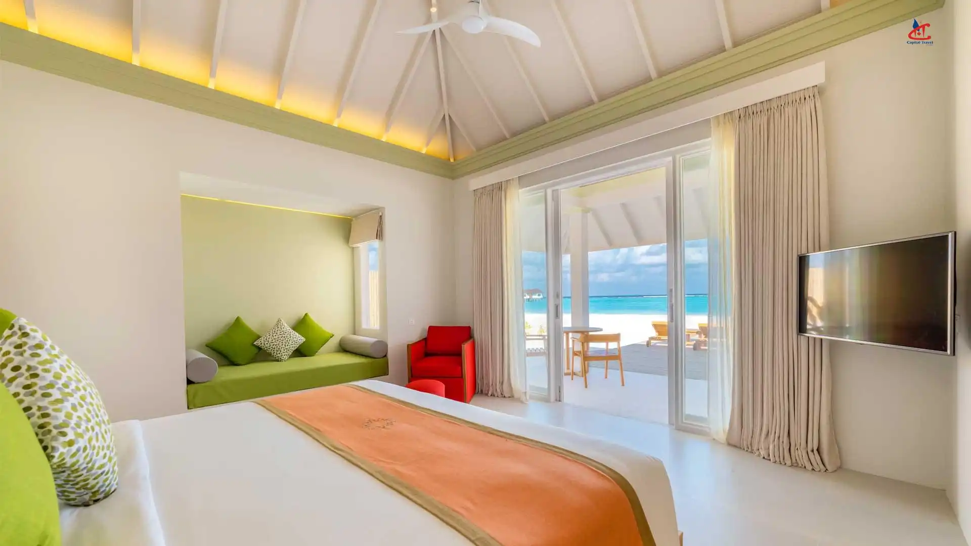 Sun Siyam Olhuveli Maldives beach villa