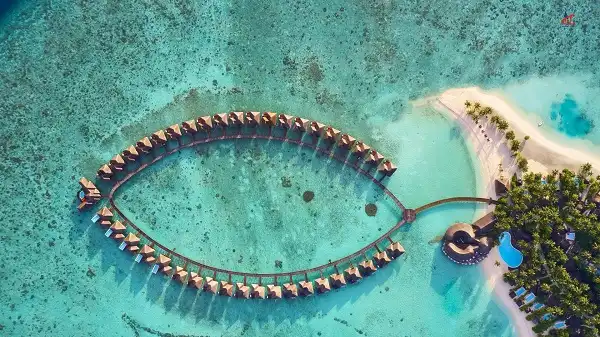 Sun Siyam Vilu Reef Maldives island beach