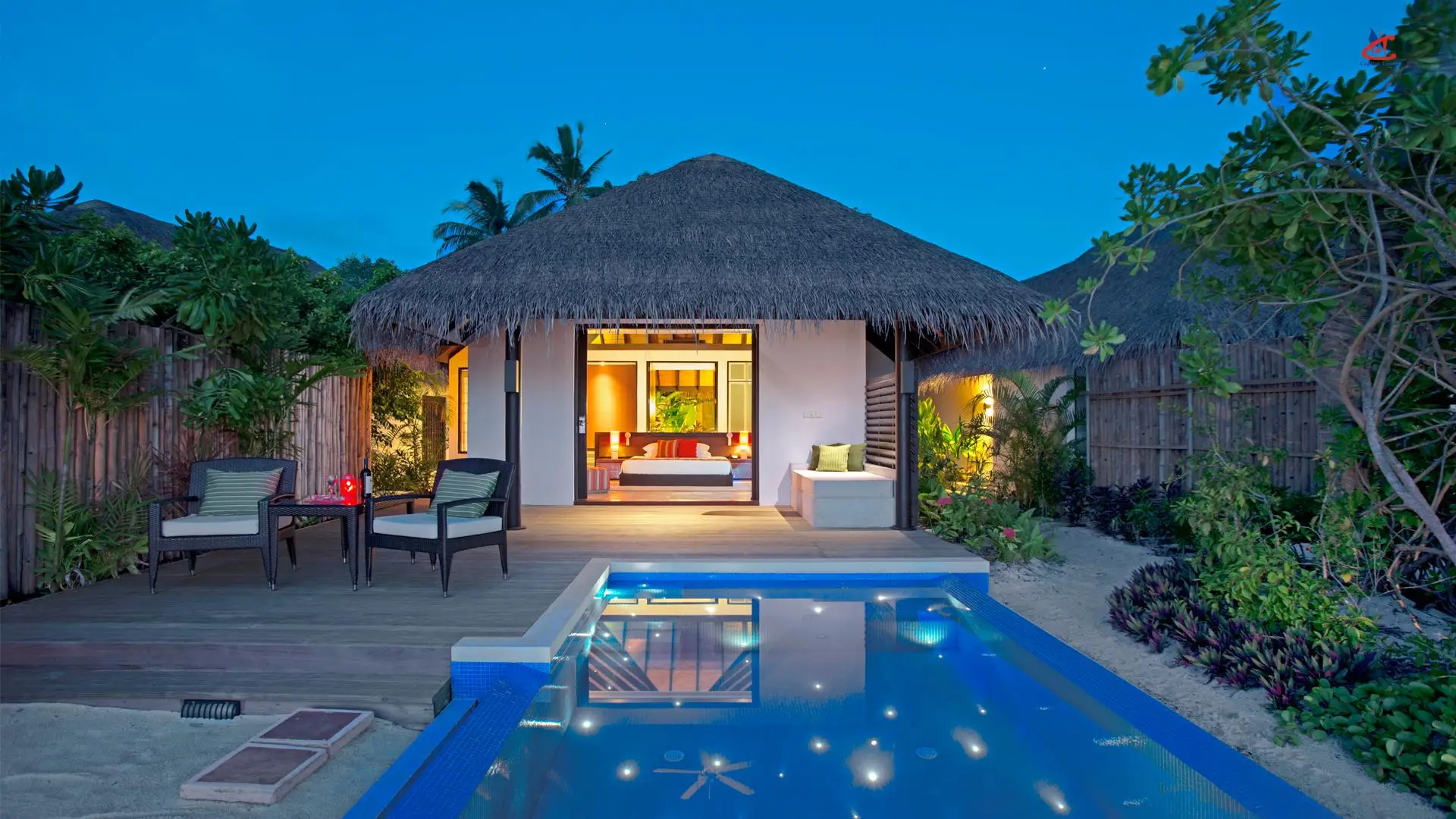Velassaru Maldives beach pool villa