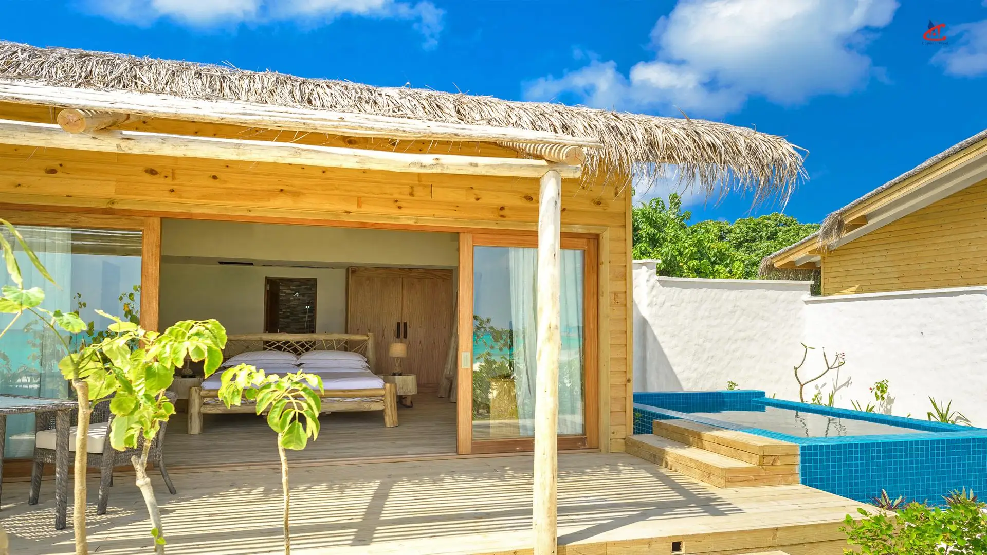 You & Me by Cocoon Maldives beach pool villa