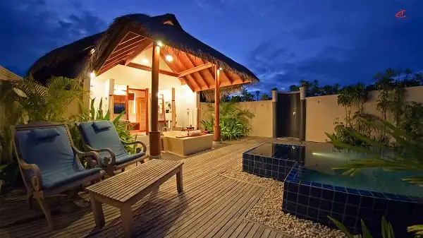 anantara dhigu beach pool villa